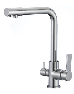 Смеситель для кухни РМС SL130-015F eco с подключением фильтра хром